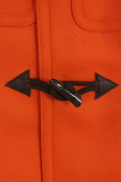 SEQUEL 24AW Wool Duffle Coat Orange Size S