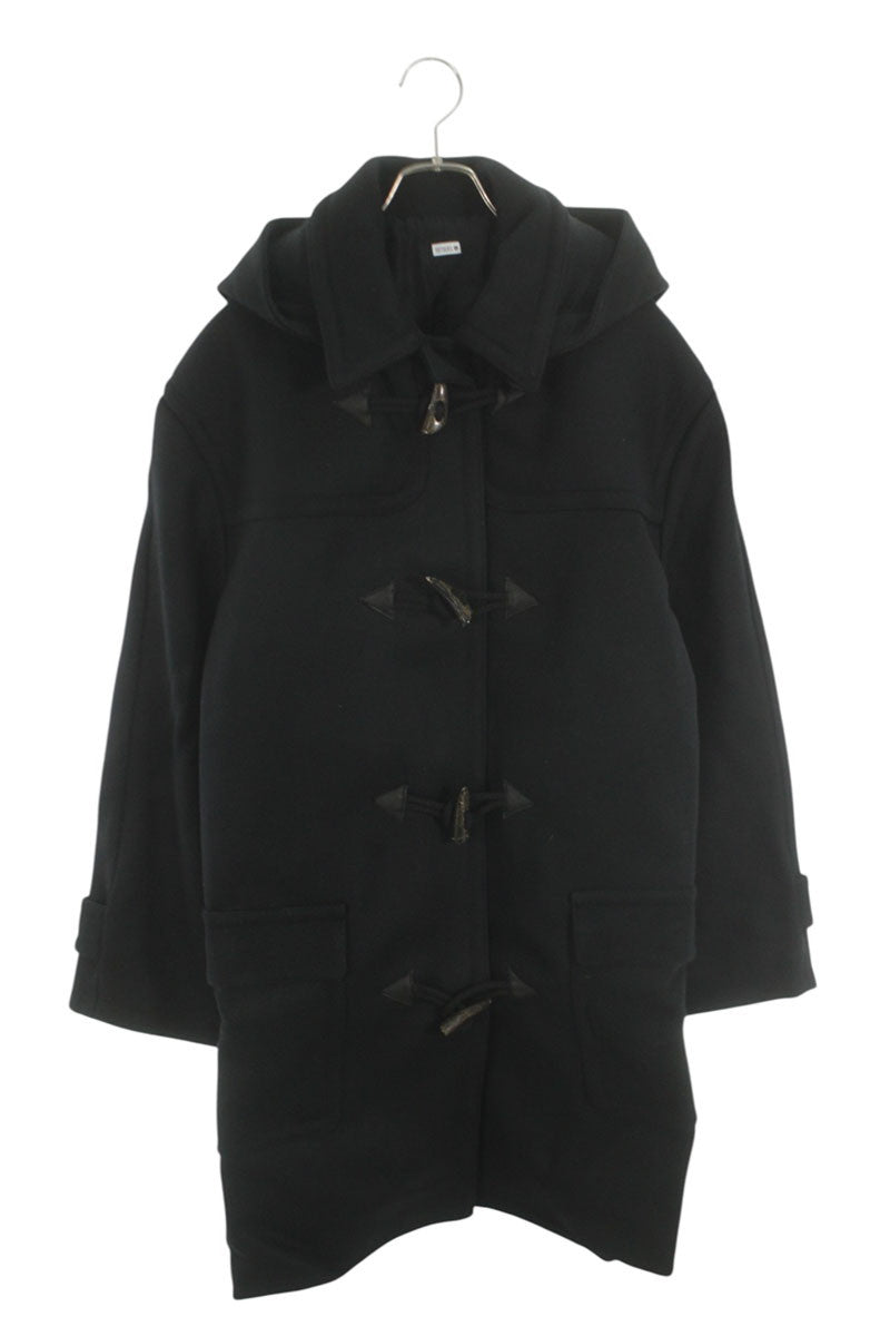SEQUEL 24AW Wool Blend Duffle Coat Black Size XL