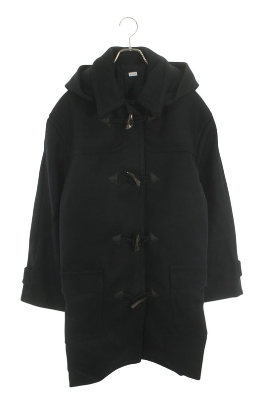 SEQUEL 24AW Wool Blend Duffle Coat Black Size XL