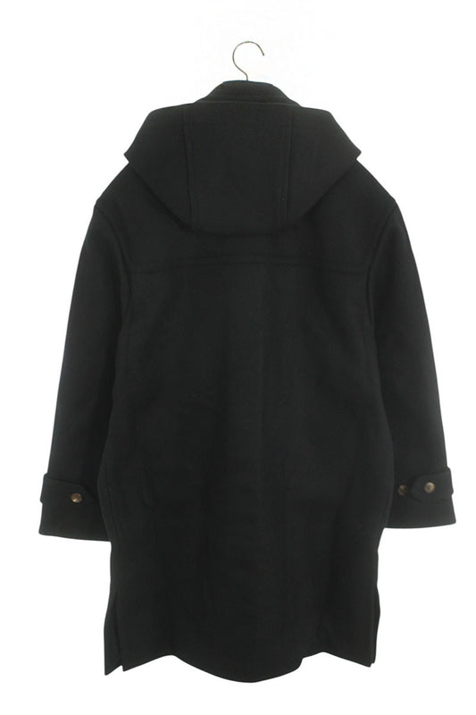 SEQUEL 24AW Wool Blend Duffle Coat Black Size XL