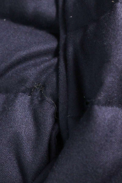 Burberry Down Long Coat Navy Size S