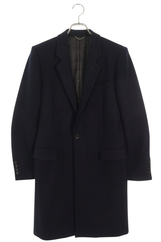 JOHNLAWRENCESULLIVAN Wool Cashmere Chester Coat Navy Size XS