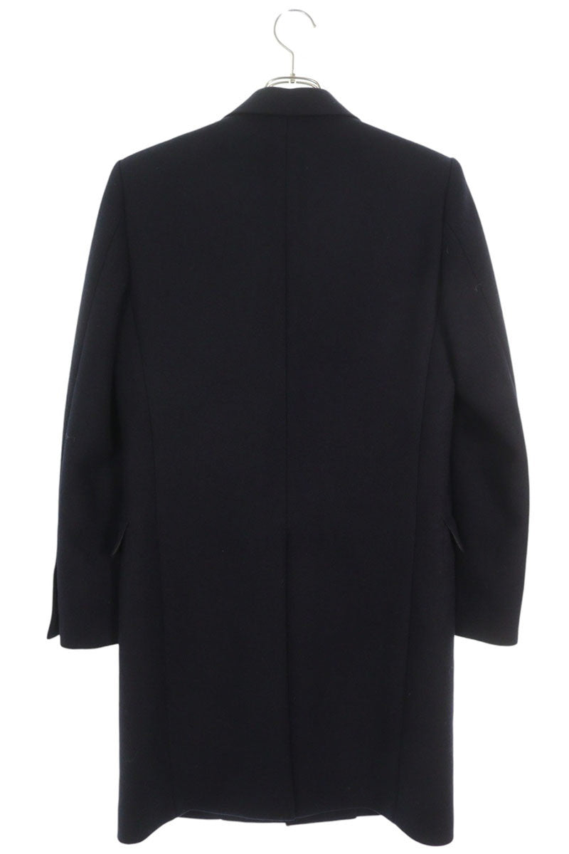JOHNLAWRENCESULLIVAN Wool Cashmere Chester Coat Navy Size XS