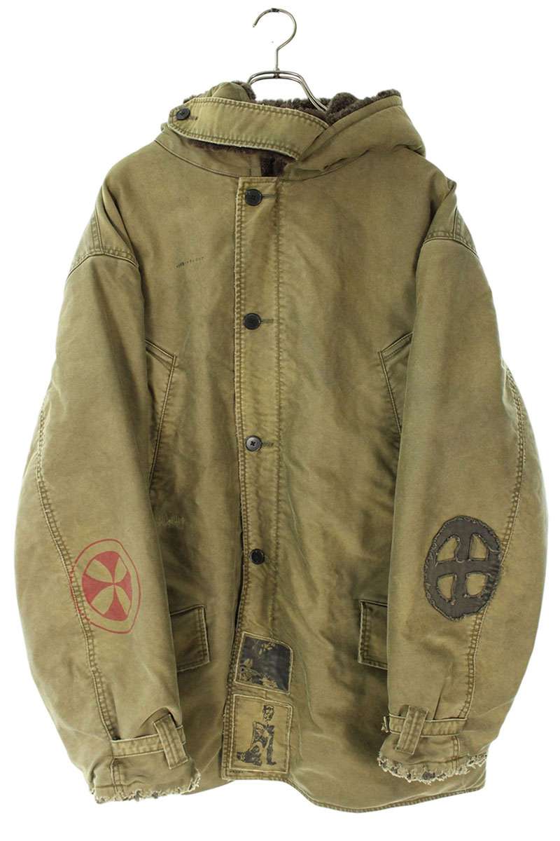 ENFANTS RICHES DEPRIMES VIENNA WINTER PARKA Lamb Size XL