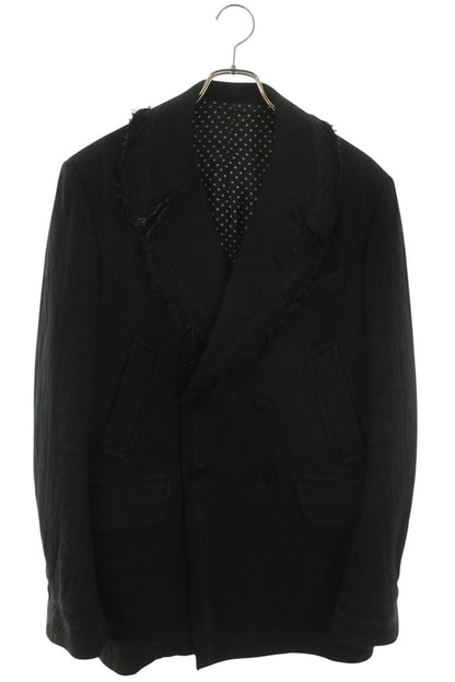 U-Ni-TY Raw Edge Double Coat Black Size M