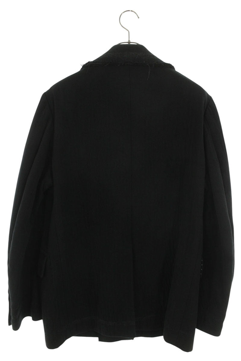 U-Ni-TY Raw Edge Double Coat Black Size M