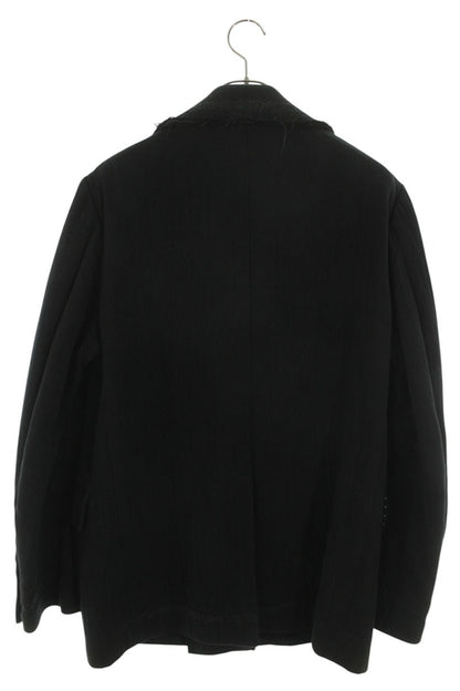 U-Ni-TY Raw Edge Double Coat Black Size M