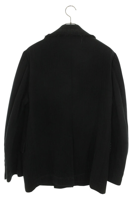 U-Ni-TY Raw Edge Double Coat Black Size M