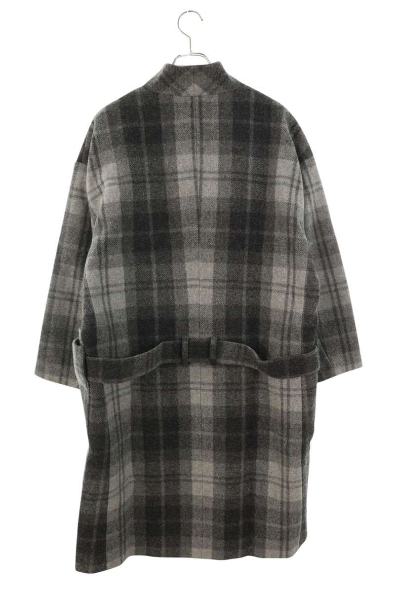 TROVE Wool Wrap Coat Gray Size L