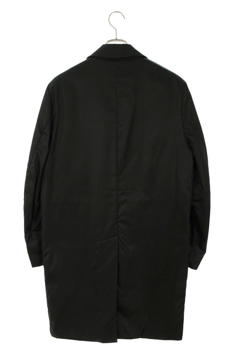 Prada 17AW Padded Nylon Chester Coat Black Size M