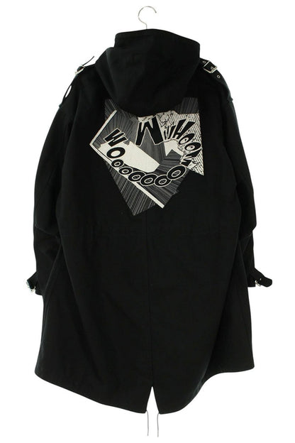 CELINE 19SS Christian Marclay Back Patch Mods Coat Size XXL