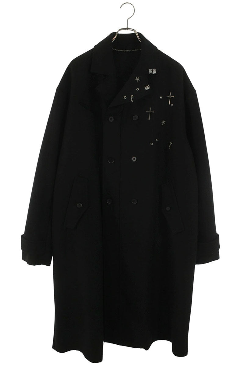 Troubled Waters LIEUTENANT'S WOOL COAT Back Slit Size L