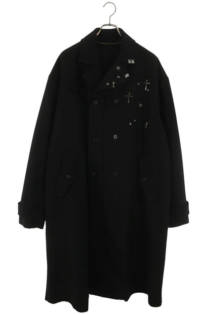 Troubled Waters LIEUTENANT'S WOOL COAT Back Slit Size L