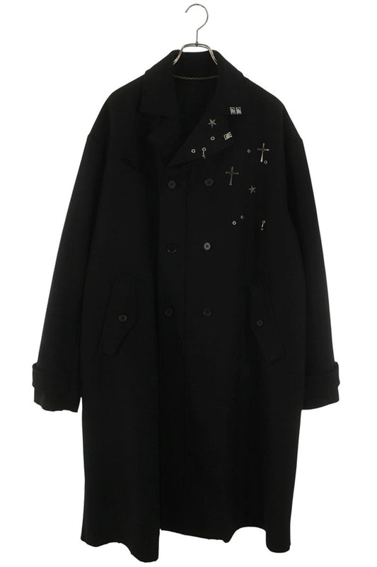 Troubled Waters LIEUTENANT'S WOOL COAT Back Slit Size L