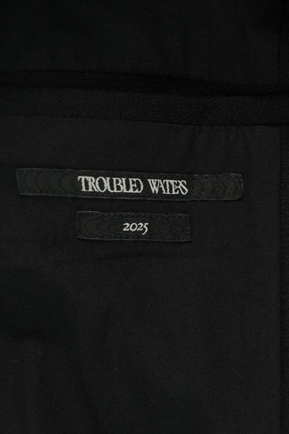 Troubled Waters LIEUTENANT'S WOOL COAT Back Slit Size L