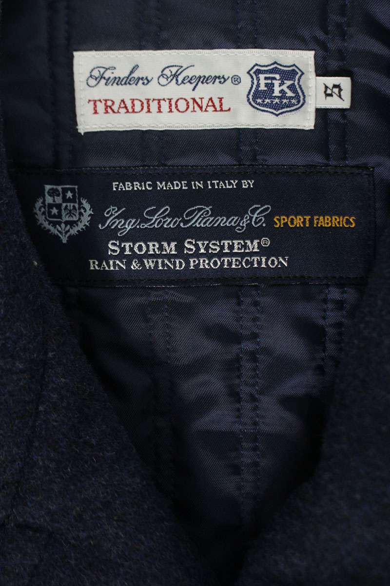 FINDERS KEEPERS Wool Coat Blue Size S