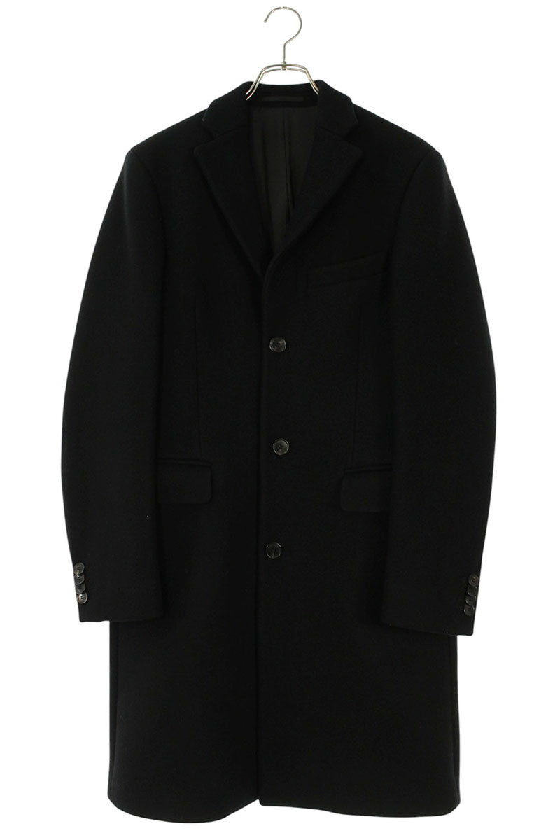 ACNE STUDIOS GARRET Wool Chester Coat Black Size S
