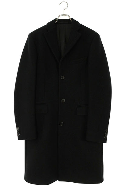 ACNE STUDIOS GARRET Wool Chester Coat Black Size S