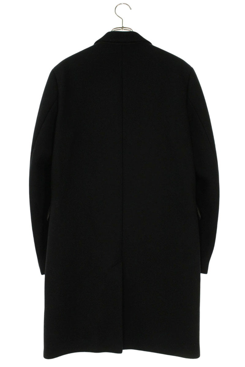 ACNE STUDIOS GARRET Wool Chester Coat Black Size S