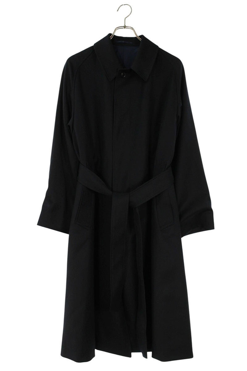 Barneys New York Wool Coat Blue Size 46-03