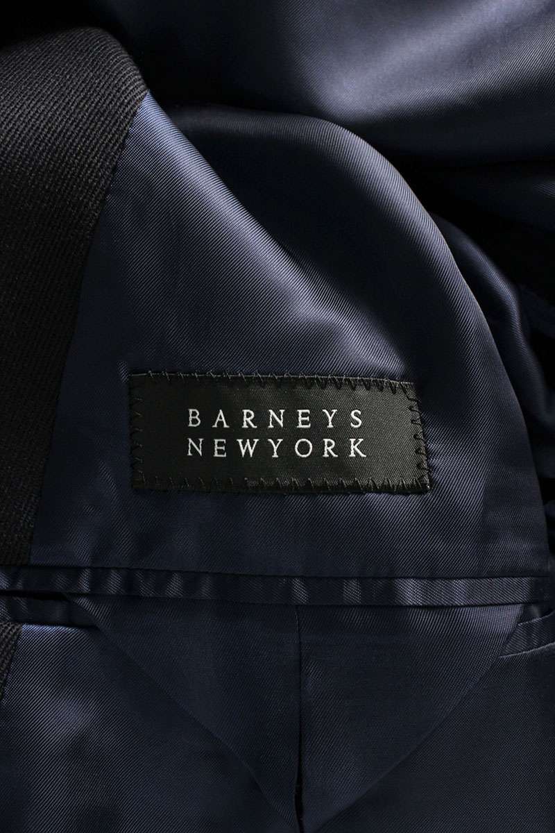 Barneys New York Wool Coat Blue Size 46-03