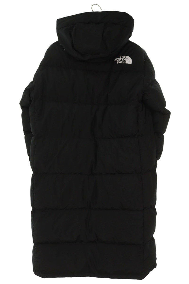 THE NORTH FACE Black Logo Embroidered Down Coat Size L