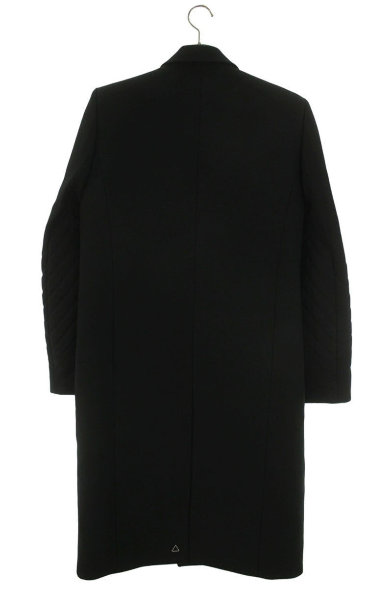 BOTTEGA VENETA Black Wool Blend Long Coat Size M