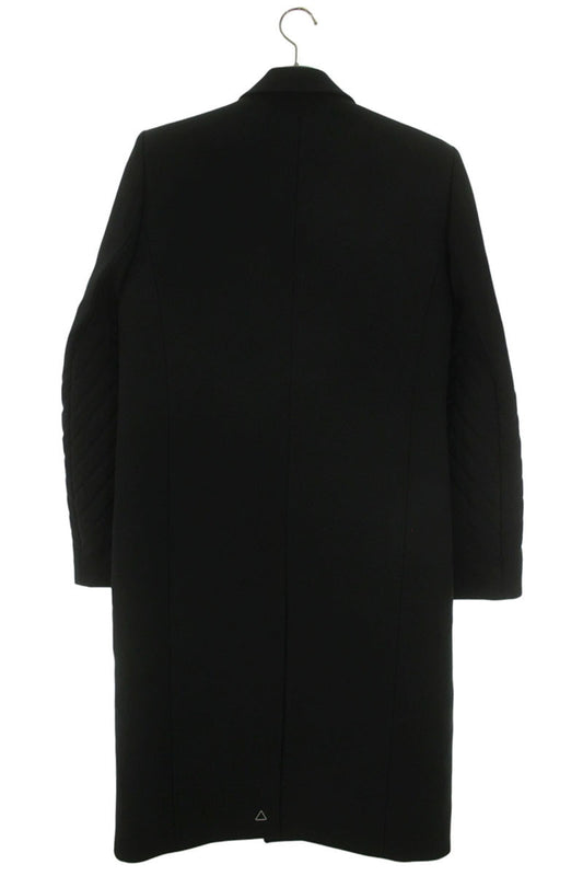 BOTTEGA VENETA Black Wool Blend Long Coat Size M