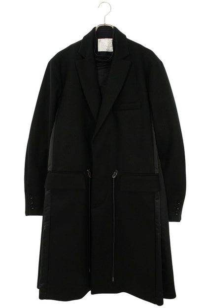 Sacai Coat Black Size 3