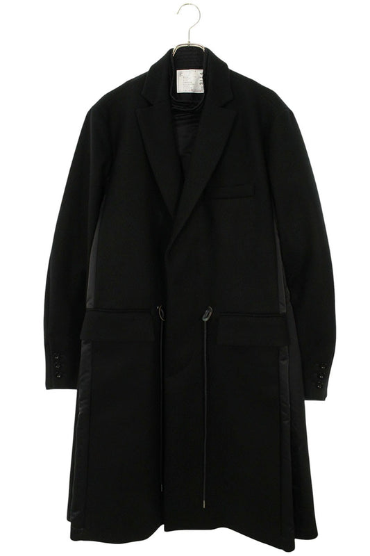 Sacai Coat Black Size 3