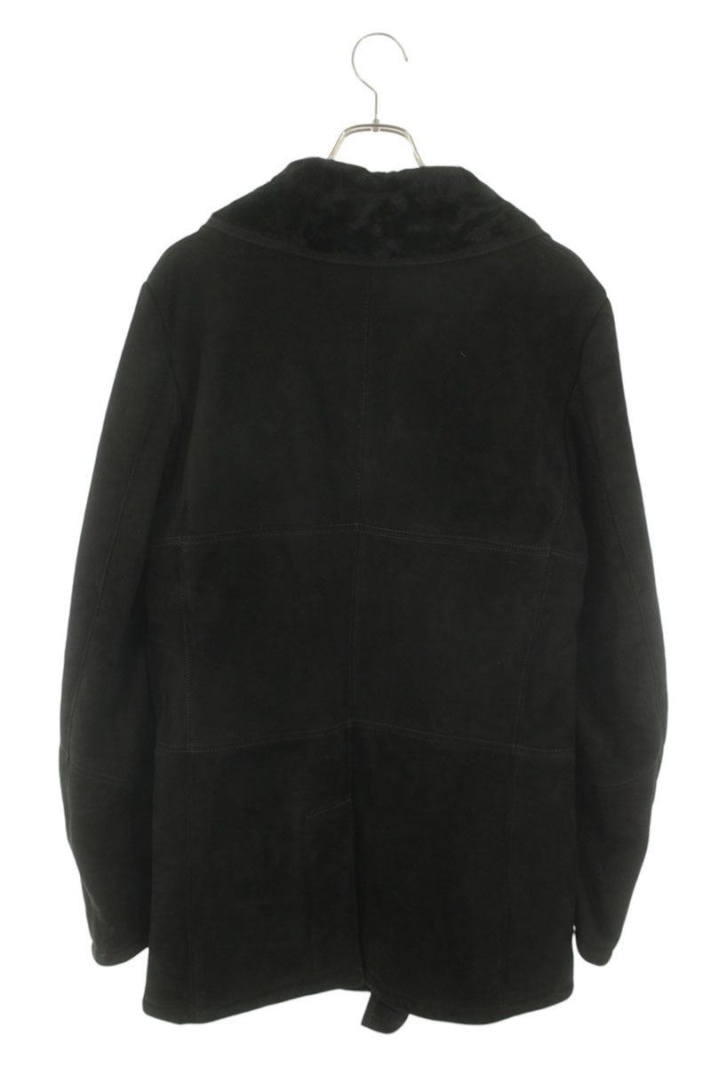 Chrome Hearts BS Flare Button Mouton Long Coat Size S
