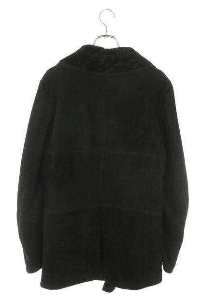 Chrome Hearts BS Flare Button Mouton Long Coat Size S