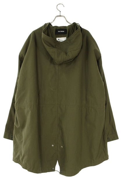 RAF SIMONS Detachable Boa Liner Photo Print Mods Size S