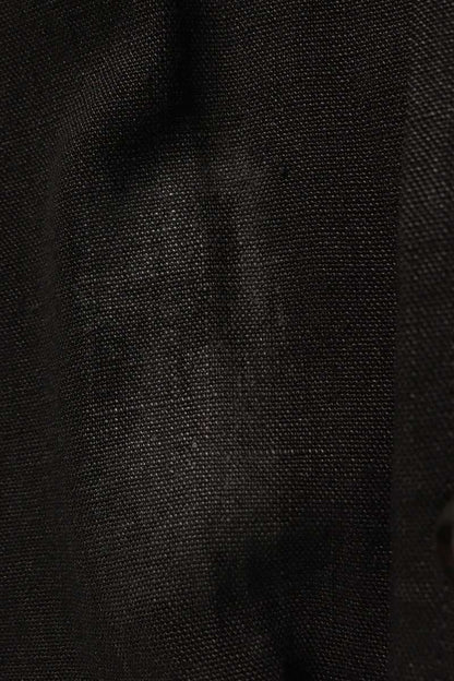Yohji Yamamoto 05AW Hooded Mouton Linen Coat Black Size M