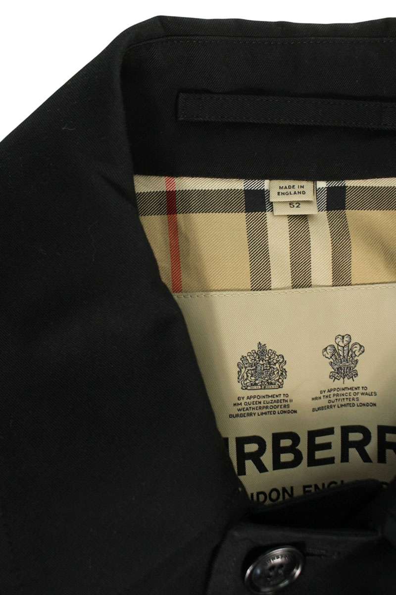 Burberry Nova Check Lined Cotton Trench Coat Size XL