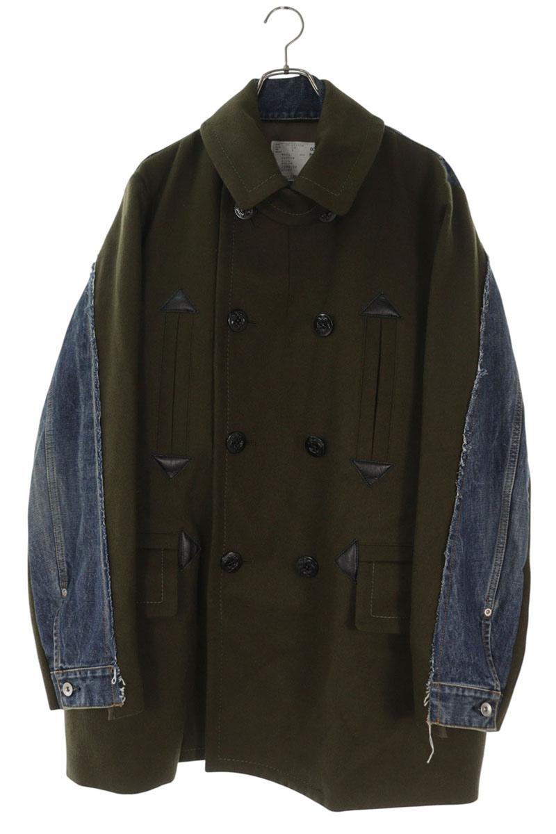Sacai 20AW Denim Jacket Docking Coat Multi Size L
