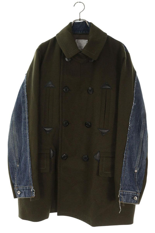 Sacai 20AW Denim Jacket Docking Coat Multi Size L