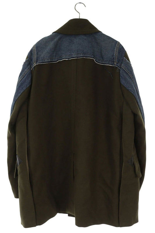 Sacai 20AW Denim Jacket Docking Coat Multi Size L