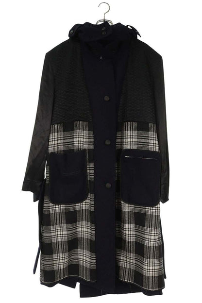 Maison Margiela Reversible Patchwork Wool Coat Size S