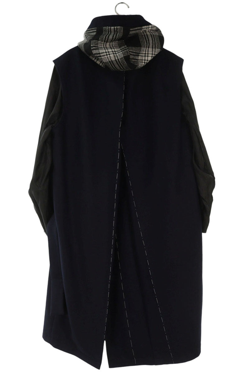 Maison Margiela Reversible Patchwork Wool Coat Size S