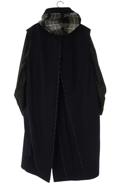 Maison Margiela Reversible Patchwork Wool Coat Size S