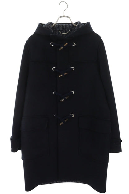 DIOR Cashmere Blend Oblique Lined Duffle Coat Size XS
