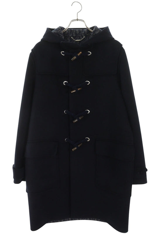 DIOR Cashmere Blend Oblique Lined Duffle Coat Size XS