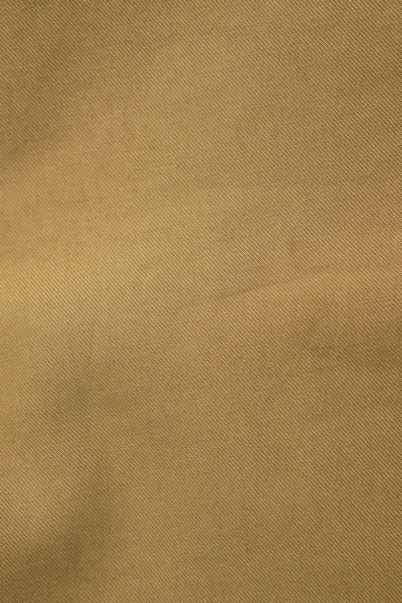 HERMES Sellier Button Rivet Balmacaan Coat Beige Size XS