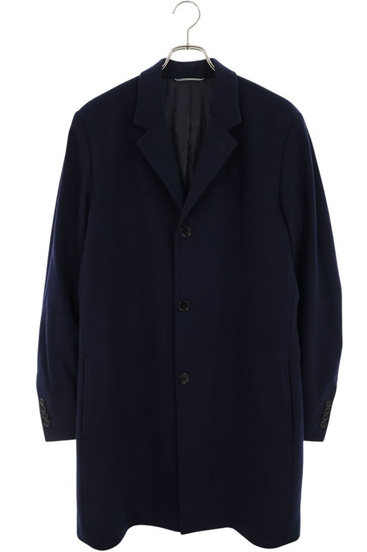 DIOR Classic Cashmere Long Coat Navy Size M