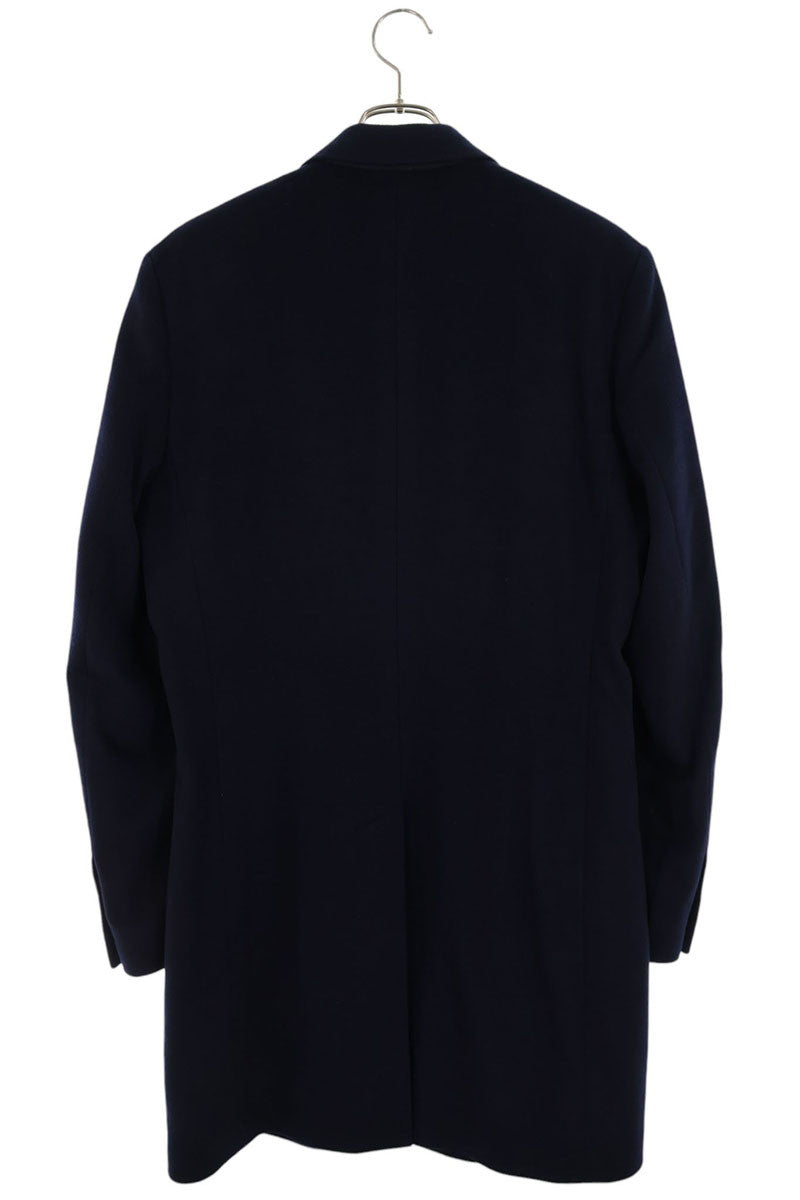 DIOR Classic Cashmere Long Coat Navy Size M