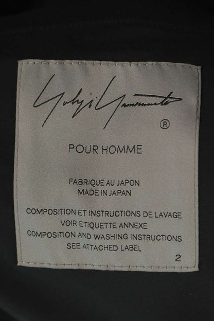 YOHJI YAMAMOTO POUR HOMME Gabardine Padded Mods Coat Size 2