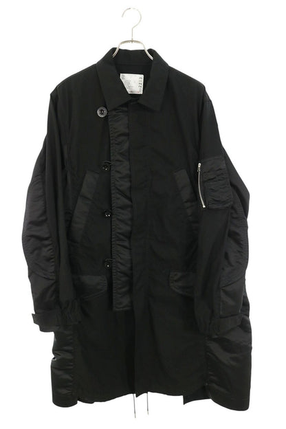 Sacai 20AW N-3B Hybrid Military Coat Black Size 3
