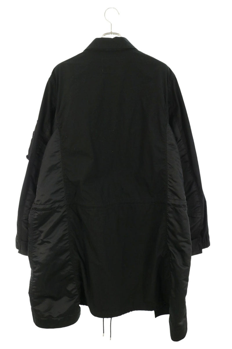 Sacai 20AW N-3B Hybrid Military Coat Black Size 3