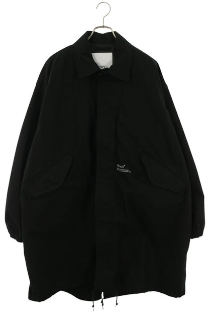 WTAPS 242WVDT-JKM03 Cotton Smock Coat Black Size 4